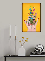 Frida`s Hand`s (Yellow Version) Poster och Canvastavla