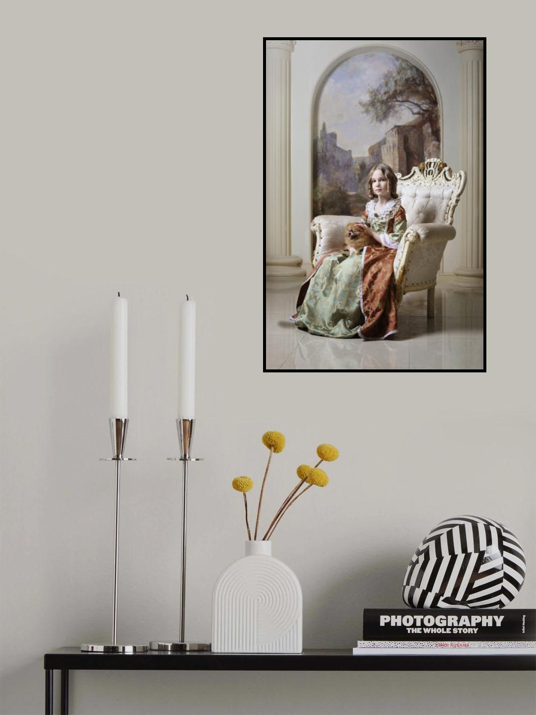 Her Highness and the doggy 2 Poster och Canvastavla