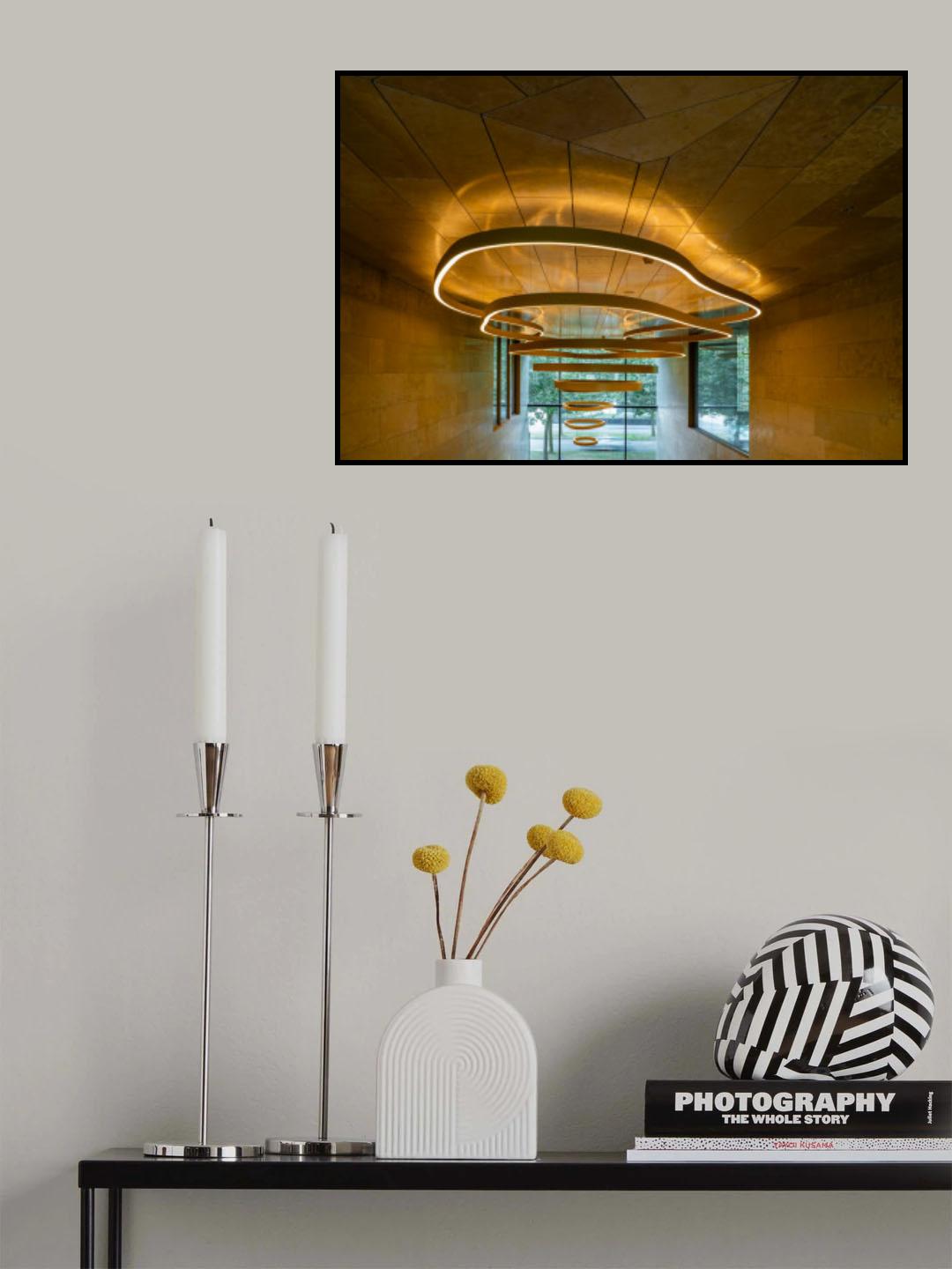 Light in the staircase Poster och Canvastavla