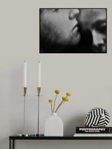 A Quiet Darkness (the kiss) Poster och Canvastavla