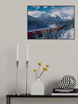 Moraine Curve Poster och Canvastavla