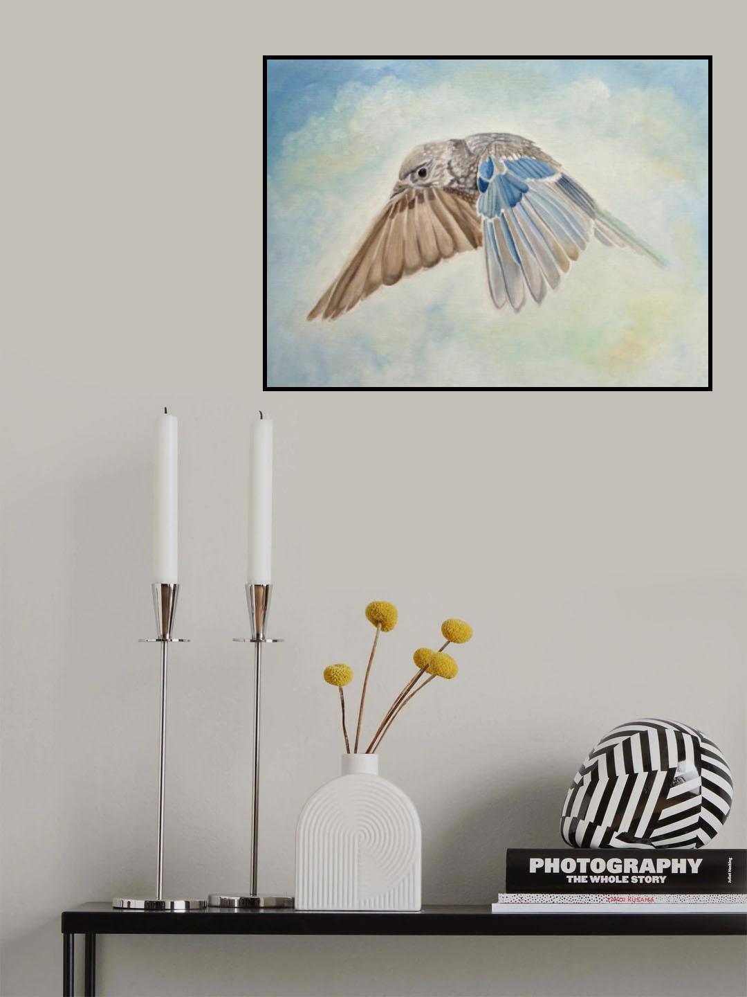 Soaring Quicksilver Poster och Canvastavla