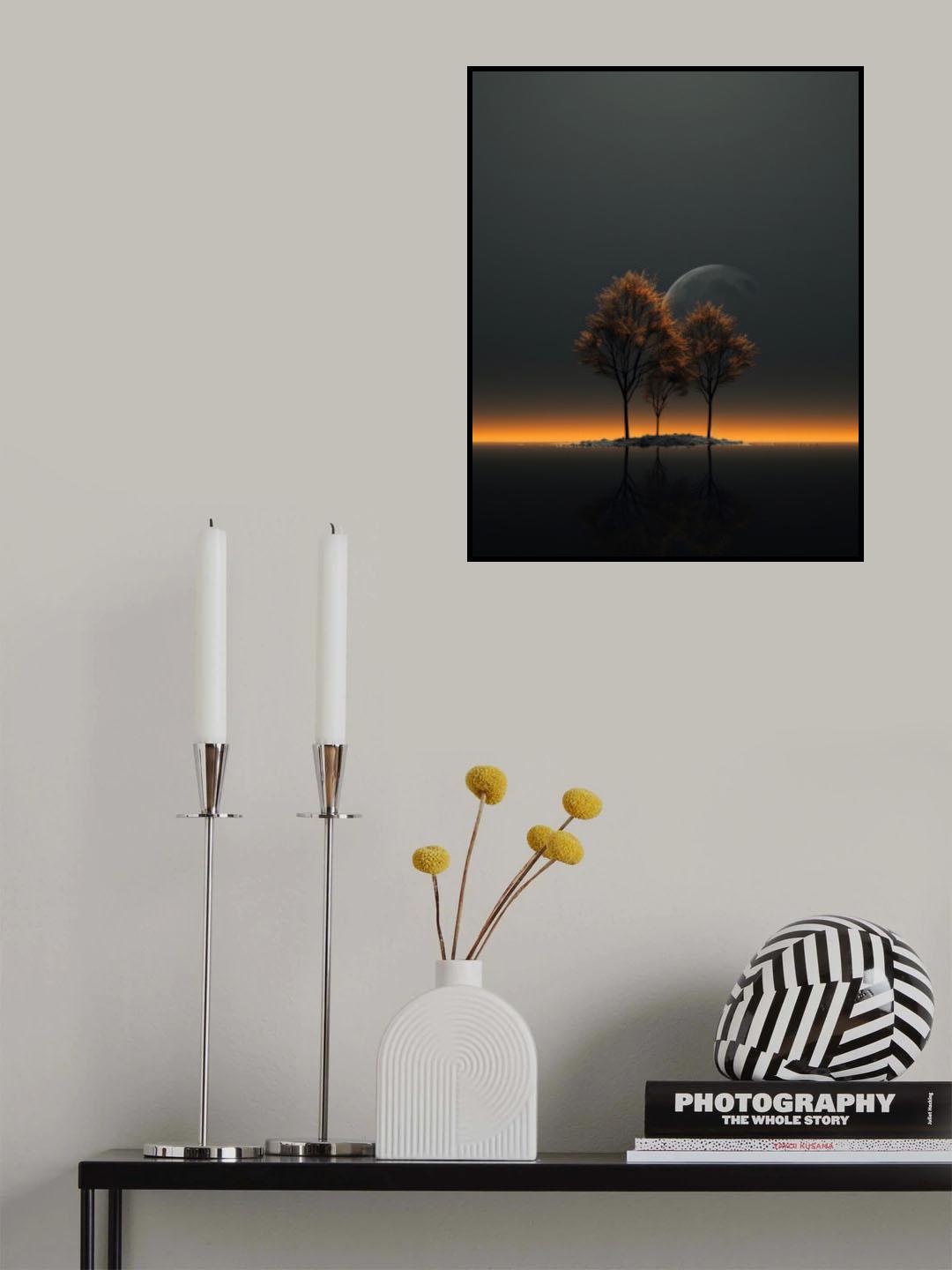 Fade To Black Poster och Canvastavla