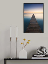 Blue Jetty Poster och Canvastavla