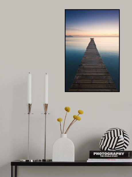 Blue Jetty Poster och Canvastavla