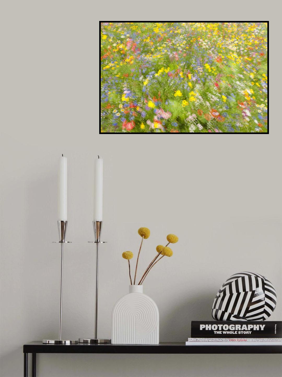 Summer field flowers.......... Poster och Canvastavla
