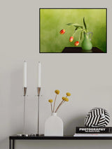 Droopy Tulips Poster och Canvastavla