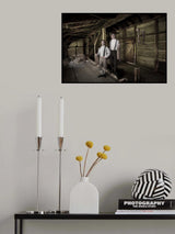 Handcrafted Leathergoods Poster och Canvastavla