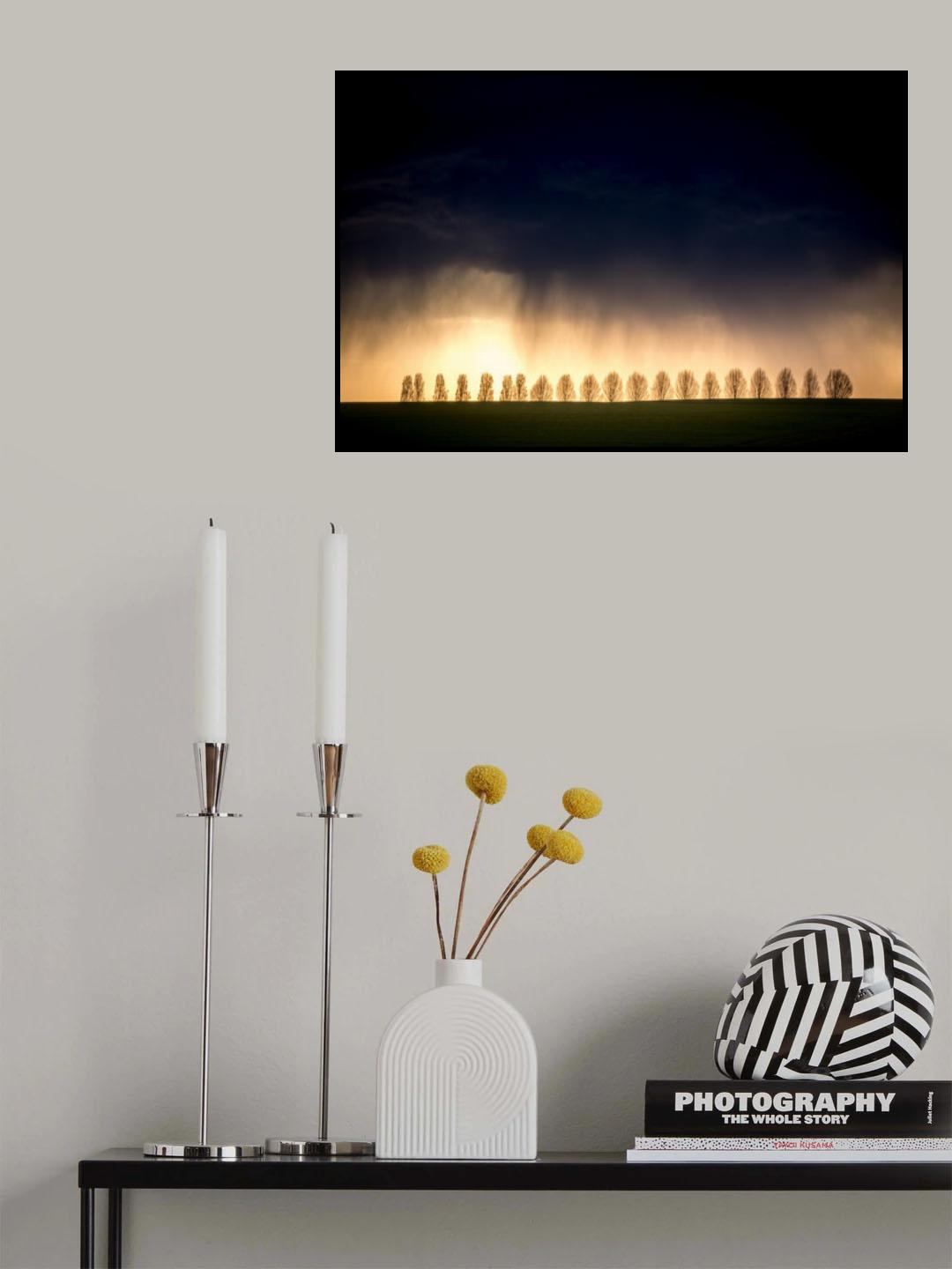 Very Bad Weather Over Gruiten Poster och Canvastavla