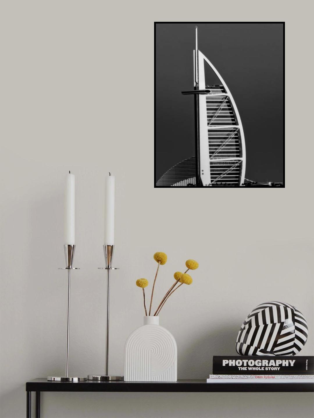 Dubai / Burj Al Arab Poster och Canvastavla