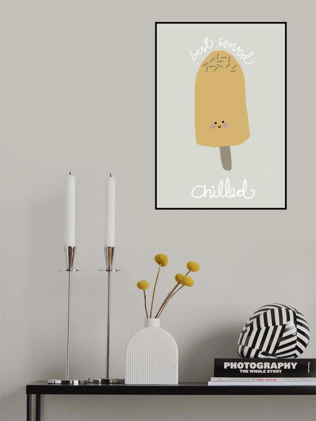Chilled Ice Cream Poster och Canvastavla