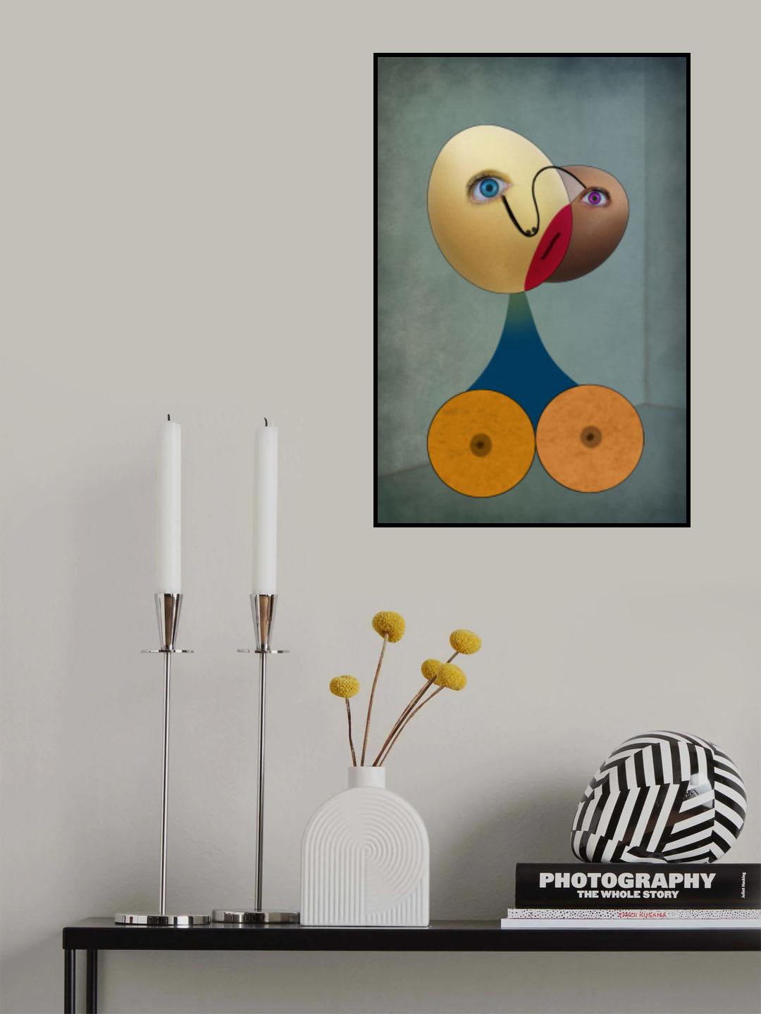 Two Faces of Eve Poster och Canvastavla