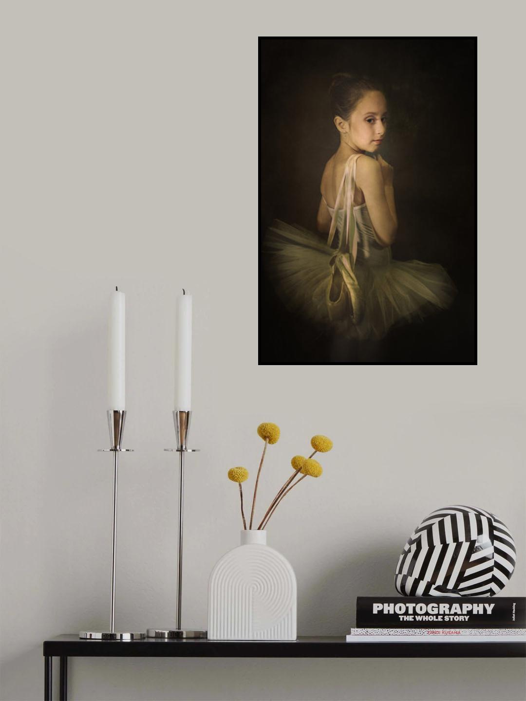 Baby ballerina Poster och Canvastavla