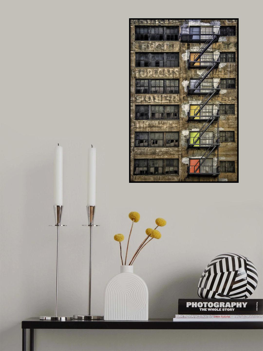 Downtown Los Angeles Poster och Canvastavla