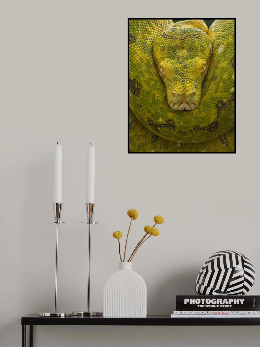 Yellow Poster och Canvastavla
