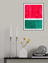 Colourfield 12 Poster och Canvastavla