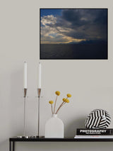 stormy weather and seascape Poster och Canvastavla