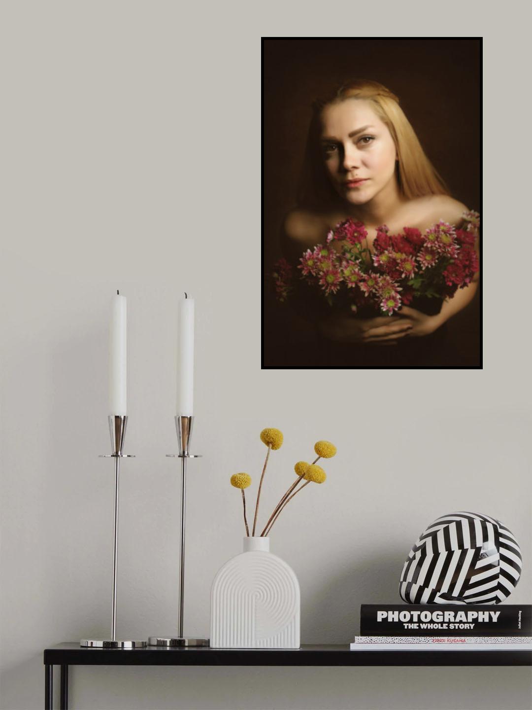 Persian girl Poster och Canvastavla