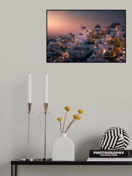 Oia Poster och Canvastavla