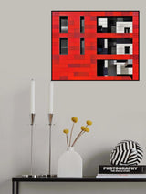 Urban texture - Herzliya Poster och Canvastavla