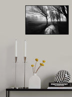 Foggy February Poster och Canvastavla