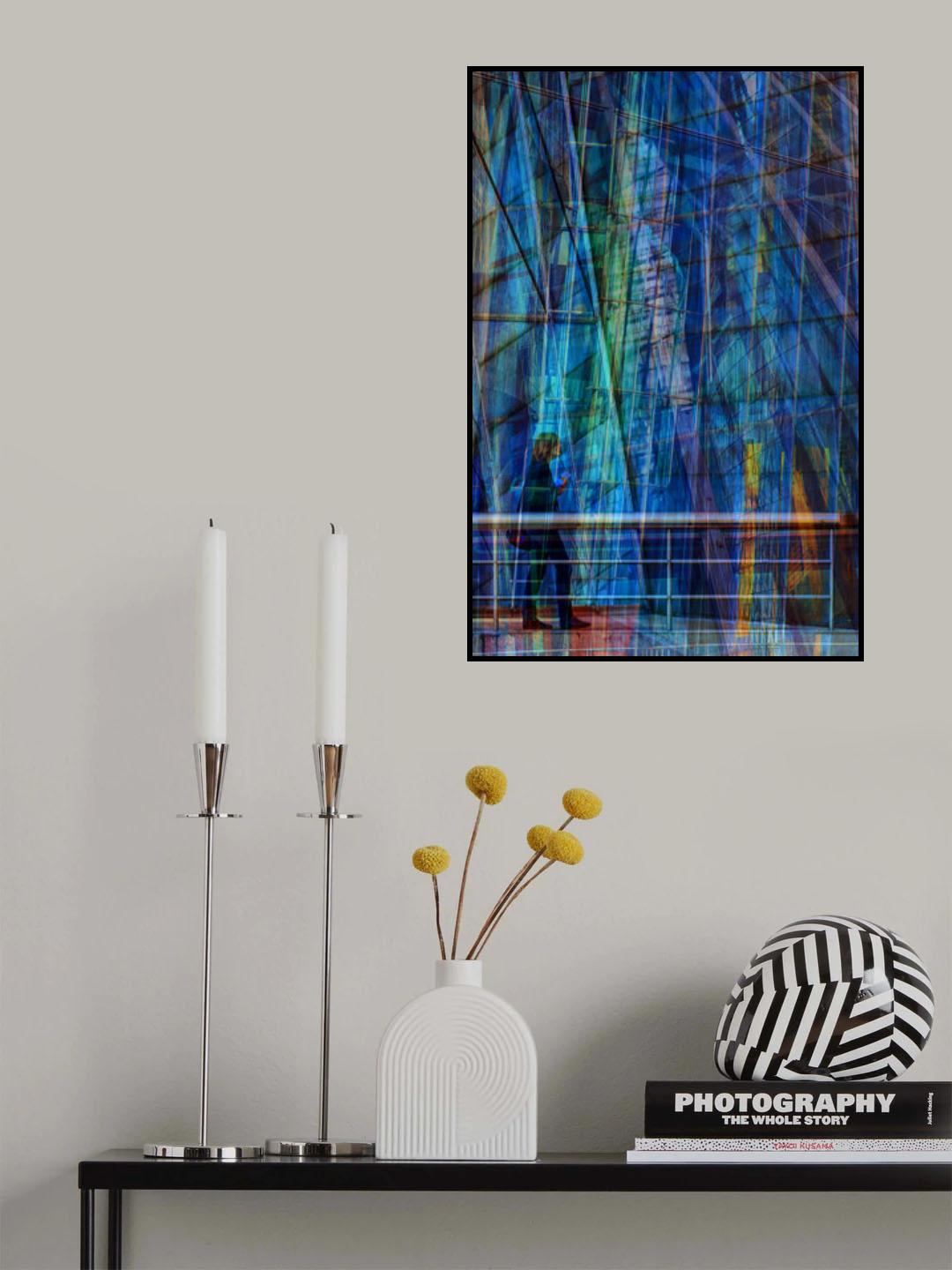 Blu Poster och Canvastavla