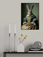 Mrs Bunny Poster och Canvastavla