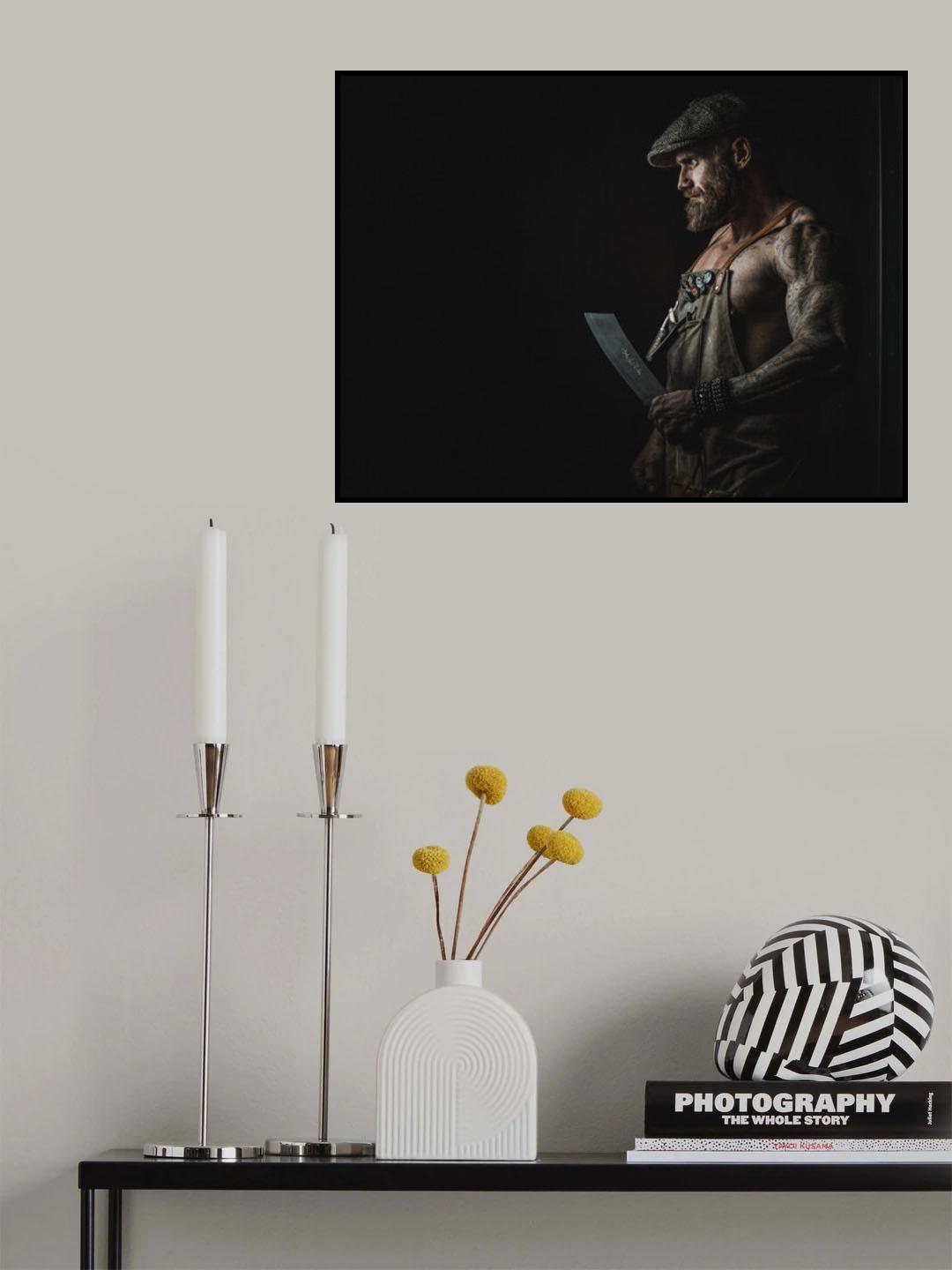For what it"s Worth The Butcher Man Poster och Canvastavla