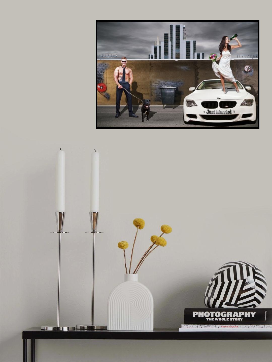 Just Married Poster och Canvastavla