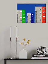 colorful street Poster och Canvastavla