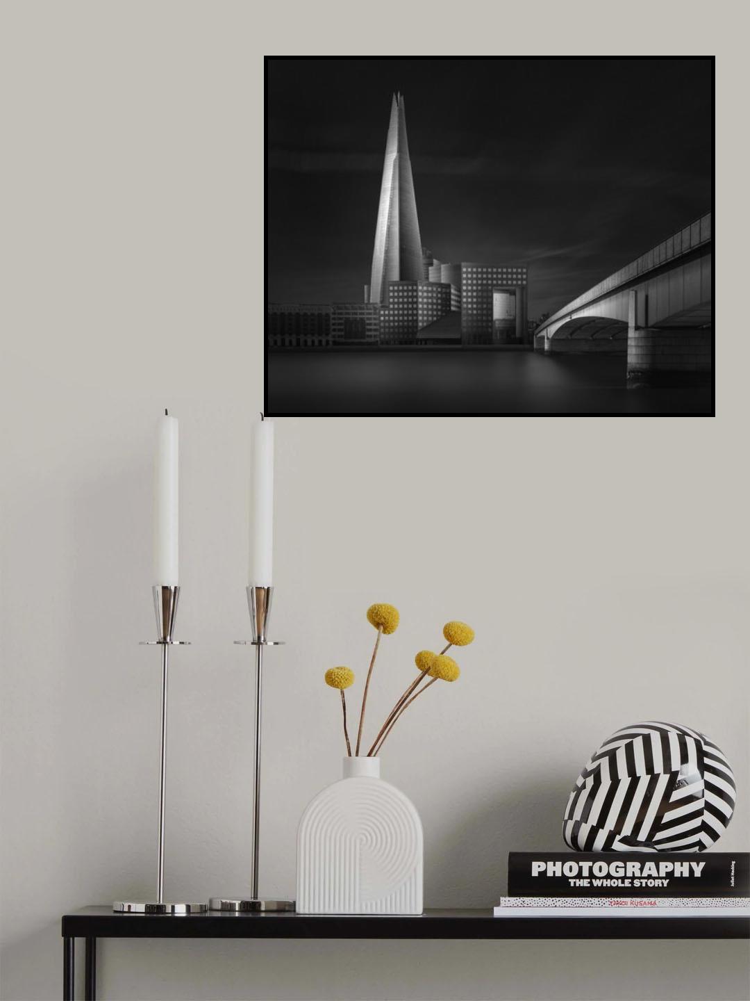 Lucid Dream II - The Shard &amp; London Bridge Poster och Canvastavla