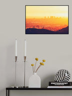 LA Sunset Poster och Canvastavla