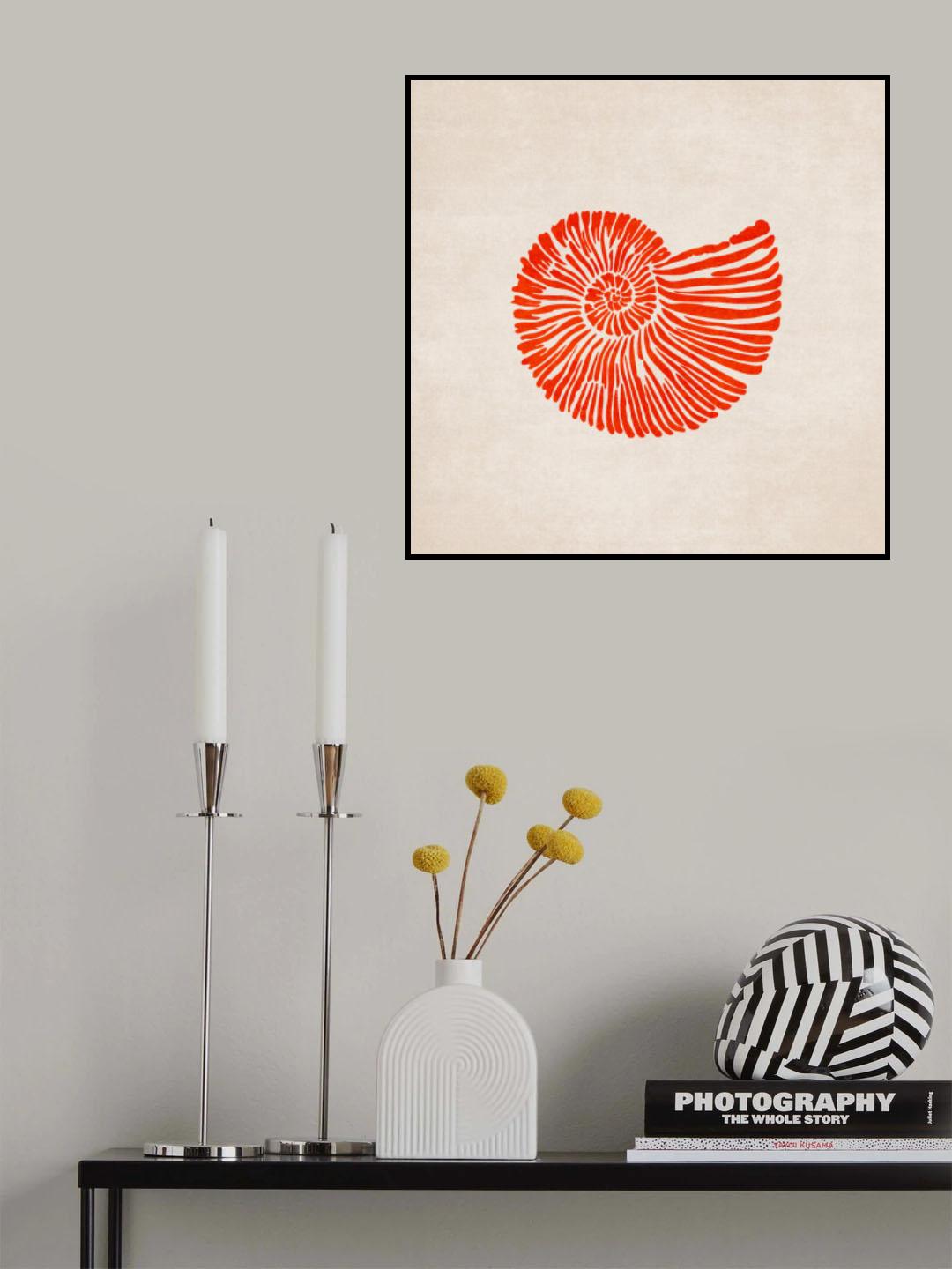 Shell Poster och Canvastavla