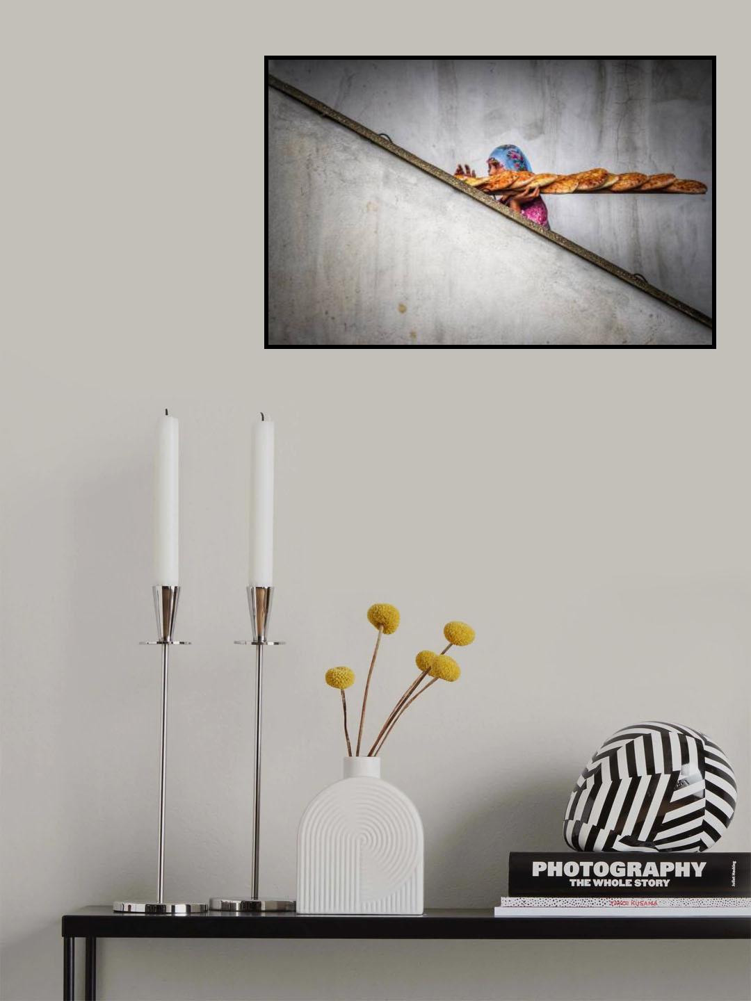 The Journey of Bread Poster och Canvastavla