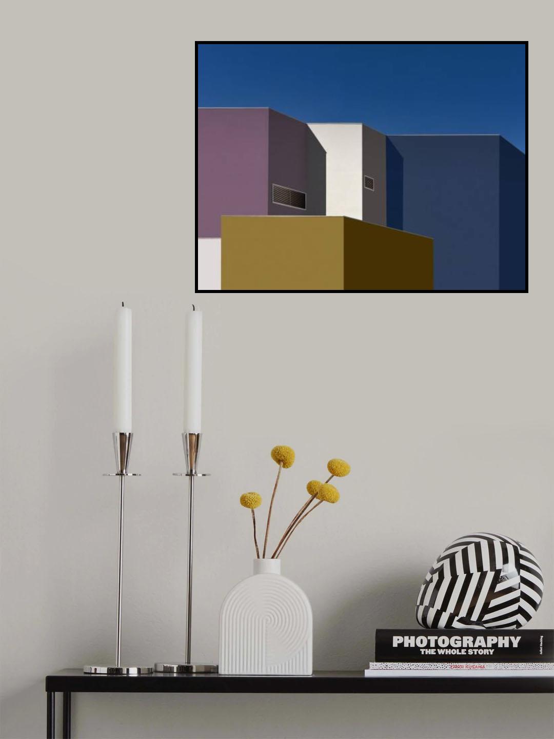 Abstract Poster och Canvastavla