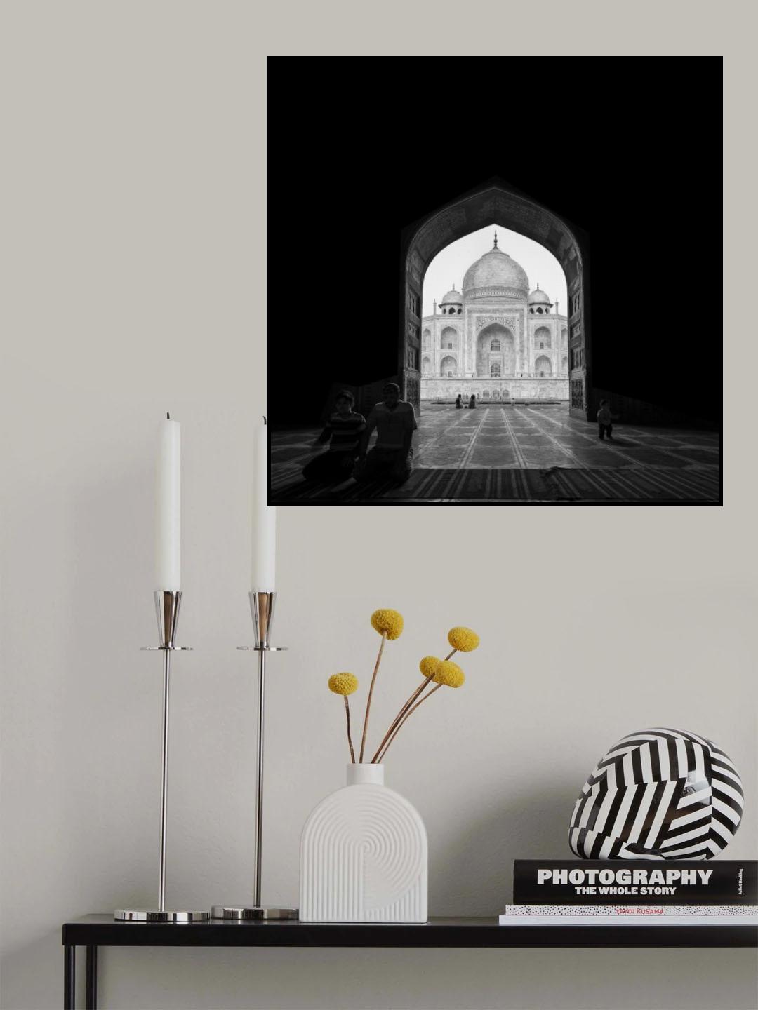 Taj Mahal Poster och Canvastavla