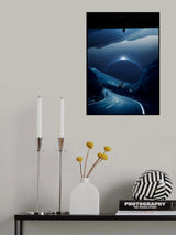 Pluto Road In The Night Poster och Canvastavla
