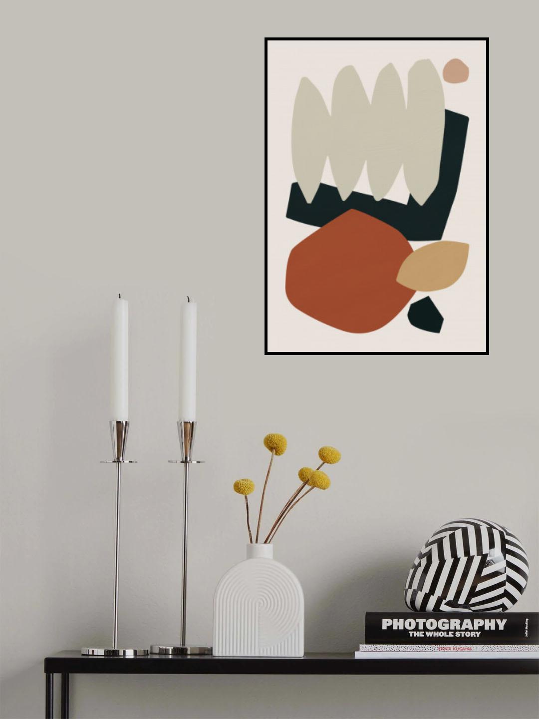Collage Earth II Poster och Canvastavla
