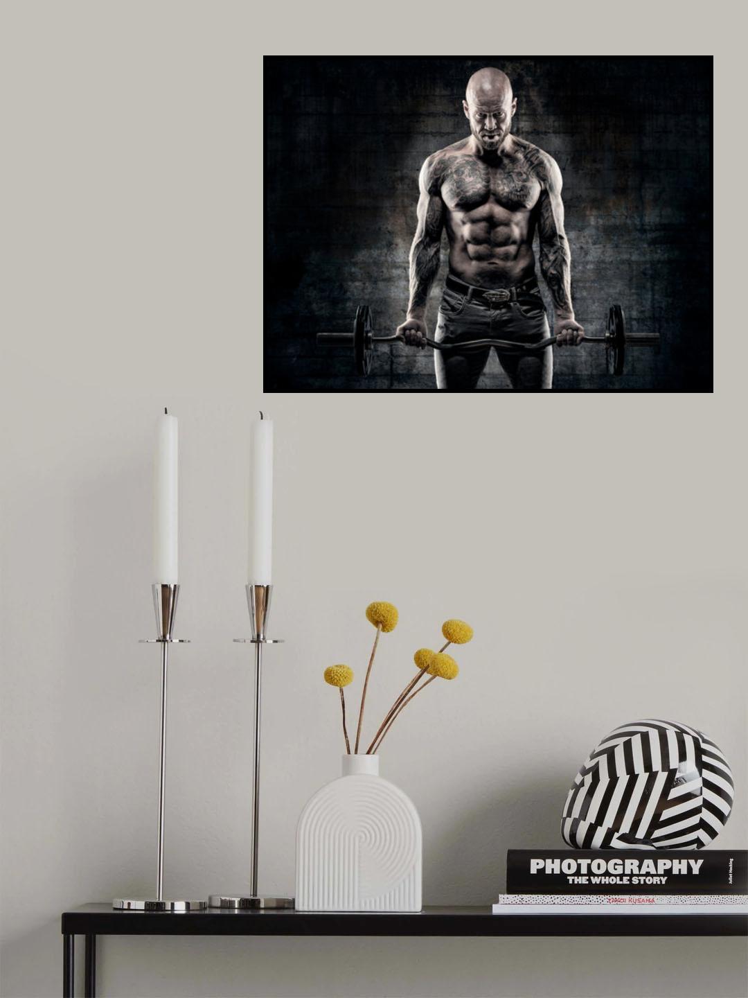 Weights Poster och Canvastavla