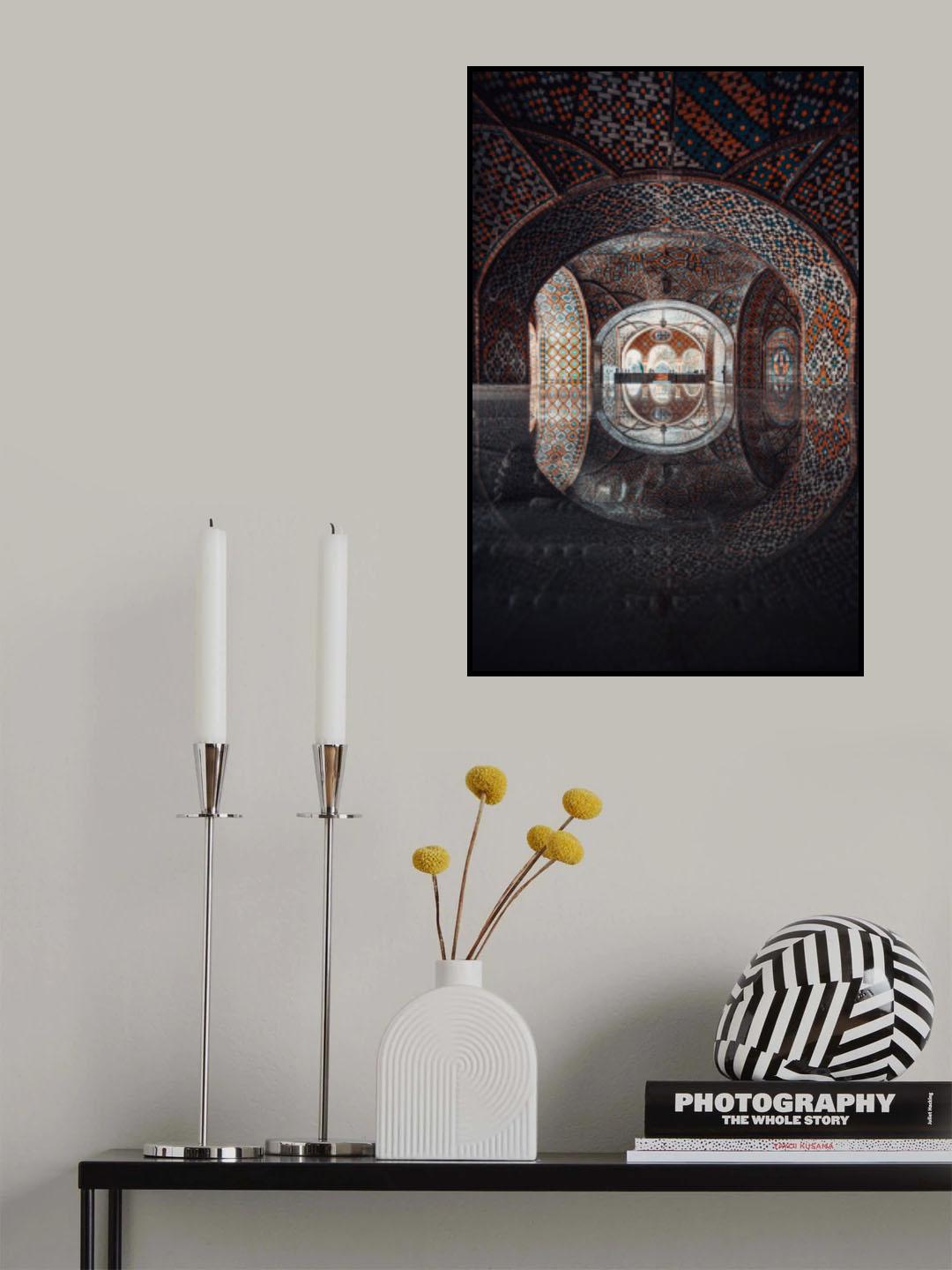 Iranian architecture Poster och Canvastavla