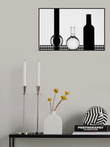 Ball Bottle and Flask Poster och Canvastavla