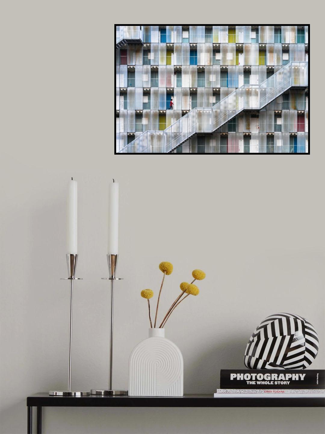 Colorful apartment Poster och Canvastavla