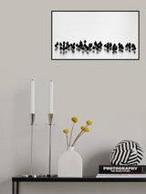 Eurasian coots Poster och Canvastavla