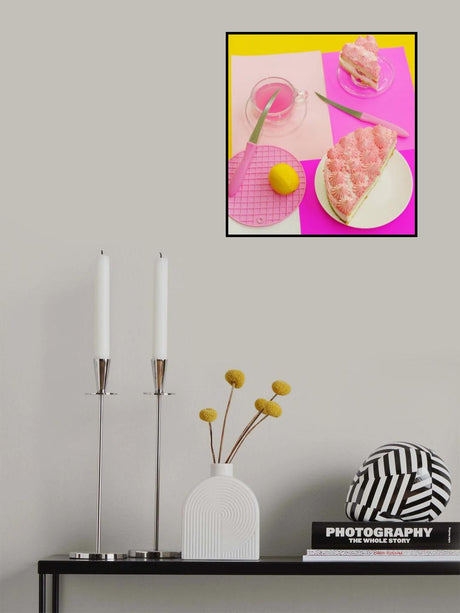 Pink mood Poster och Canvastavla