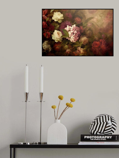 Fa Vintage Floral 23 Poster och Canvastavla