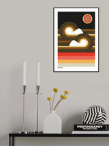 Ride The Wave Sunset Poster och Canvastavla
