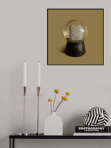 Urban Snow Globe Poster och Canvastavla