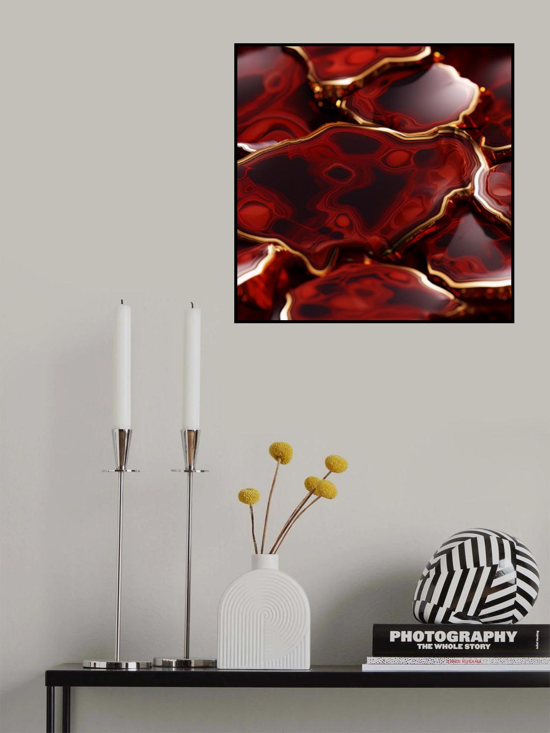 Agate 61 Poster och Canvastavla