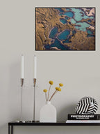 Colorful water Poster och Canvastavla