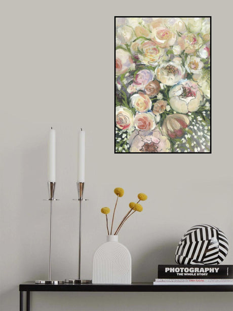 Maeve painterly florals Poster och Canvastavla